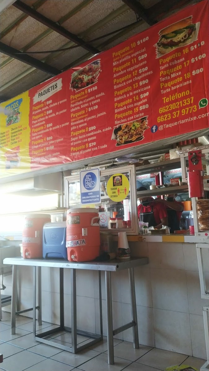 TAQUERIA MIXE Menu - Image 1